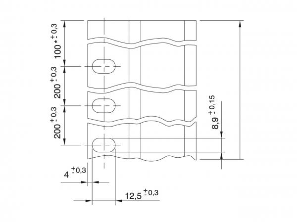 Perfiles C de acero - Perfiles C de acero - Murtfeldt GmbH Kunststoffe - Technische Zeichnung 4