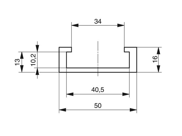 Perfiles encajables para acero plano - Perfiles para transportar - Murtfeldt GmbH Kunststoffe - Technische Zeichnung 4