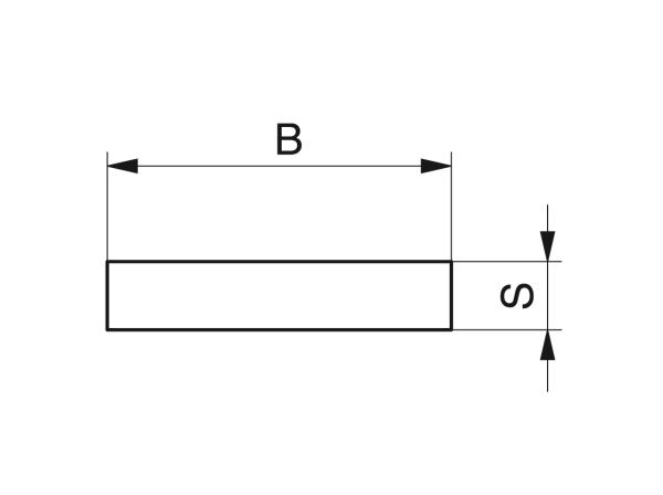 Bands - Profiles for conveying and transportation - Murtfeldt GmbH Kunststoffe - Technische Zeichnung 1