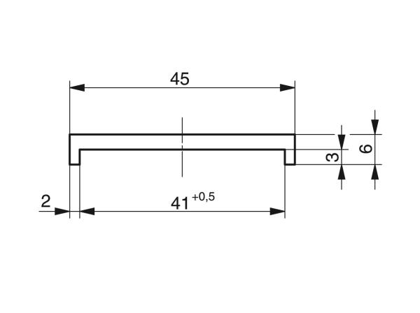 Profiles for slat band chains - Profiles for conveying and transportation - Murtfeldt GmbH Kunststoffe - Technische Zeichnung 5