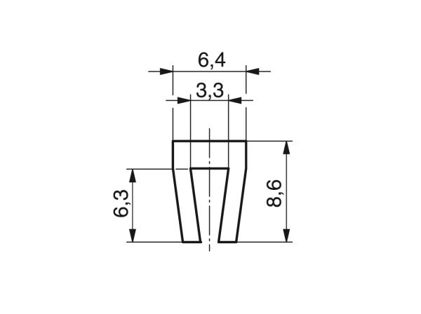 Profiles for slat band chains - Profiles for conveying and transportation - Murtfeldt GmbH Kunststoffe - Technische Zeichnung 15