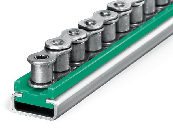 Tipo CU - Guías de cadena para cadenas de rodillos - Murtfeldt GmbH Kunststoffe - Abbildung 1