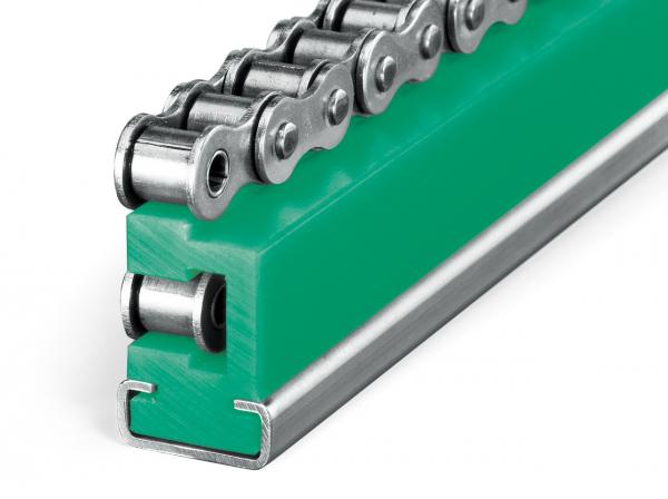 Type ETA - Chain guides for roller chains - Murtfeldt GmbH Kunststoffe - Abbildung 1