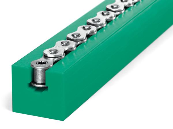 Type K - Chain guides for roller chains - Murtfeldt GmbH Kunststoffe - Abbildung 1