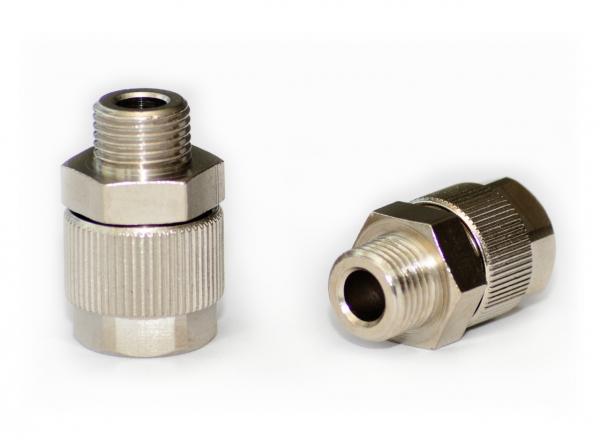 Straight screwed-in coupling for hose - Lubrication system couplings - Murtfeldt GmbH Kunststoffe - Abbildung 1