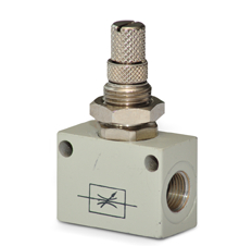 Accessories for electric pumps, restrictor valves - Accessories for lubrication systems - Murtfeldt GmbH Kunststoffe