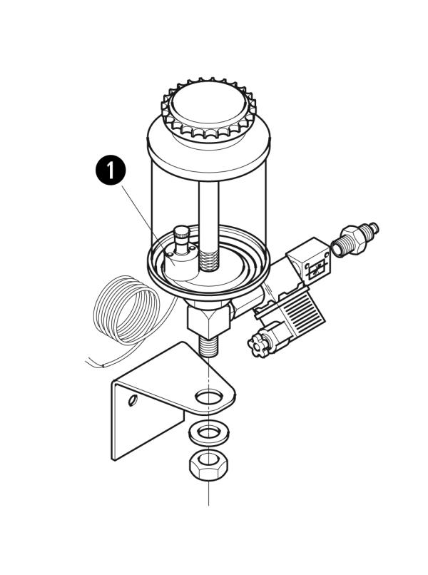Flotador interruptor magnético - Accesorios para sistemas de lubricado - Murtfeldt GmbH Kunststoffe - Technische Zeichnung 2