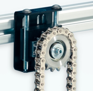 Spann-Boy® TS con rueda de cadena - Tensores de cadena para cadenas de rodillos - Murtfeldt GmbH Kunststoffe
