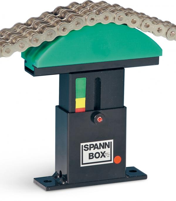 Spann-Box® tamaño 1 con perfil de arco - Tensores de cadena para cadenas de rodillos - Murtfeldt GmbH Kunststoffe - Abbildung 1