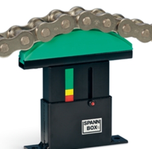 Spann-Box® tamaño 2 con perfil de arco - Tensores de cadena para cadenas de rodillos - Murtfeldt GmbH Kunststoffe
