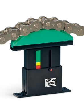 Spann-Box® tamaño 2 con perfil de arco - Tensores de cadena para cadenas de rodillos - Murtfeldt GmbH Kunststoffe - Abbildung 1