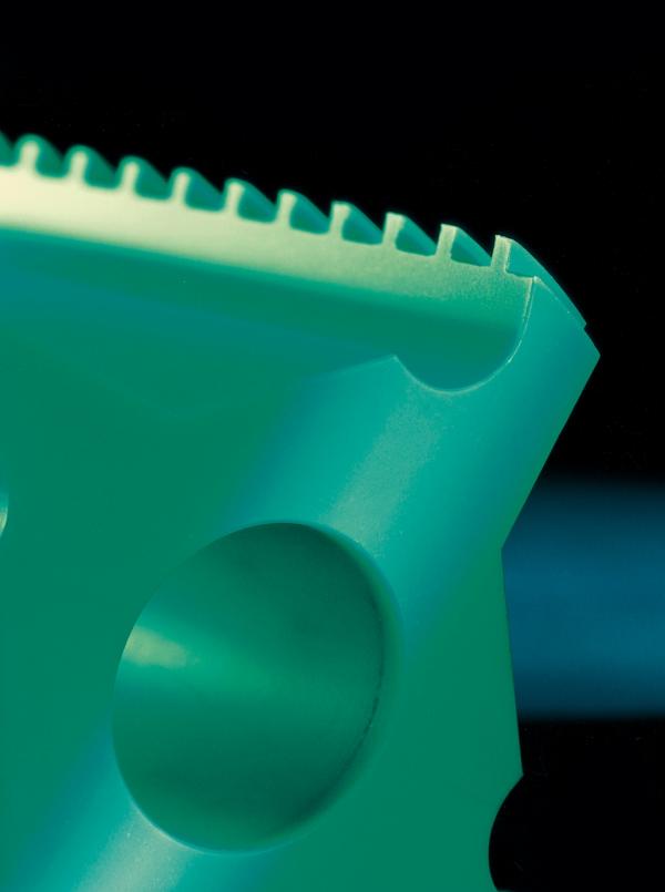 Original Material "S"® green/natural Production based on PE-UHMW SG 1.2 - Material "S"® Group - Murtfeldt GmbH Kunststoffe - Abbildung 1